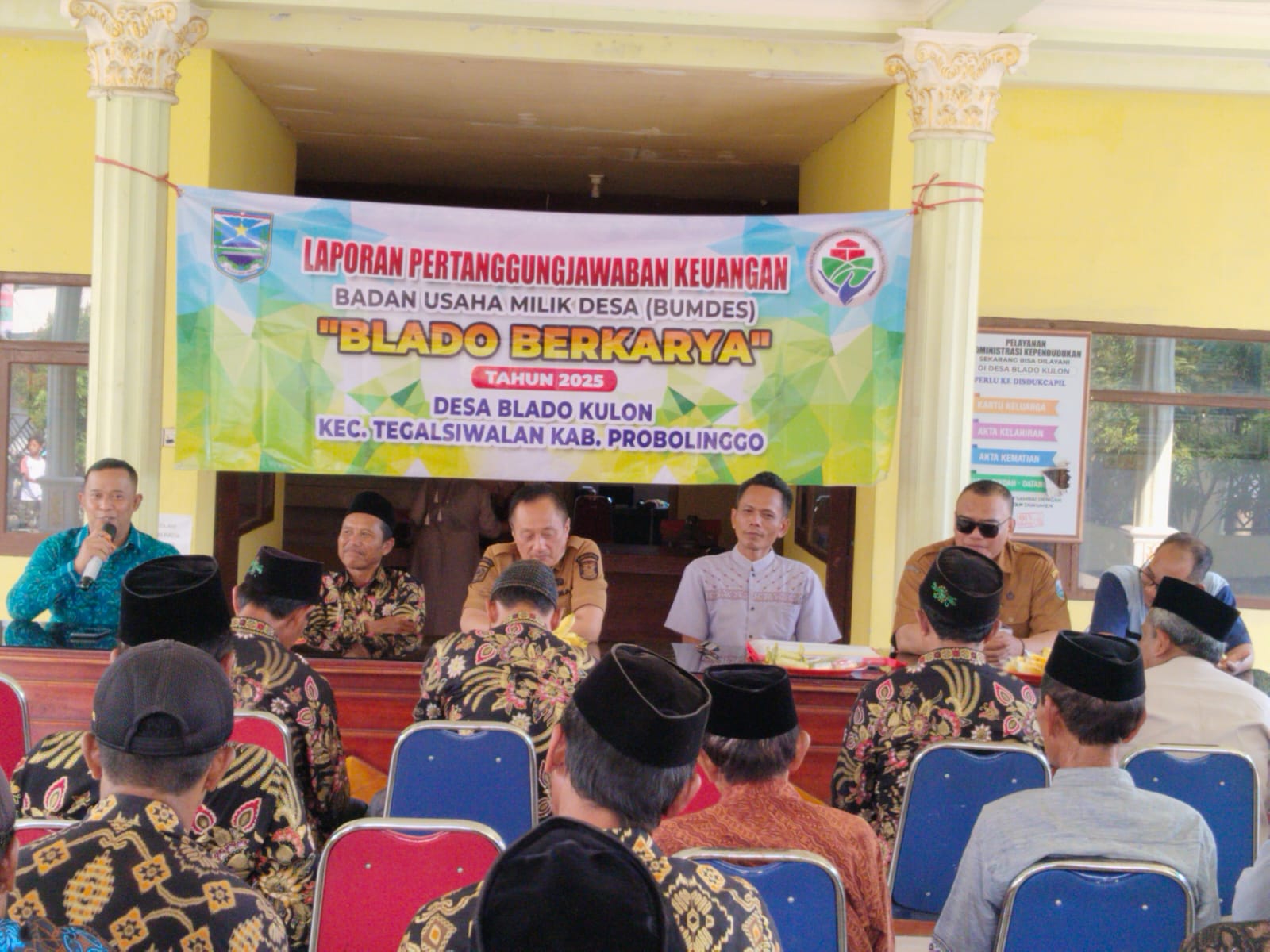 BUMDes Blado Kulon Gelar Laporan Pertanggungjawaban Dana Ketahanan Pangan 2025, Catatkan Kinerja Positif